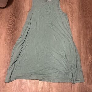 Time and Tru Teal Dress W/Pockets